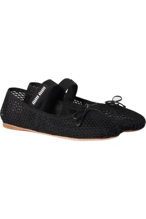Miu Miu Dames, Schoenen, Zwart, Maat: 39 EU