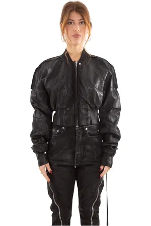 Rick Owens Dames, Jassen, Zwart, Maat: M