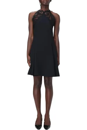 VERSACE Dames, Jurken, Zwart, Maat: S