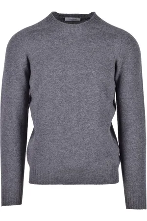 Gran Sasso Heren, Truien, Grijs, Maat: 3XL Wol