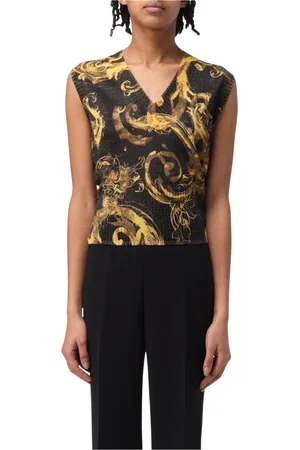 VERSACE Dames, Truien, Zwart, Maat: S