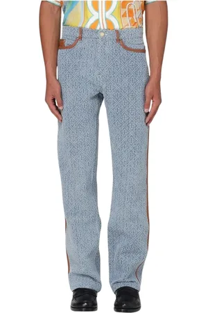 Casablanca Heren, Jeans, Blauw, Maat: W30 Denim