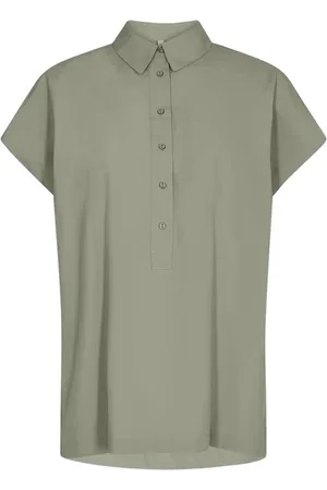 soyaconcept Dames, Blouses & Shirts, Groen, Maat: S