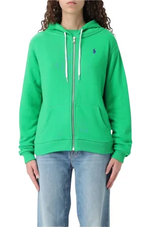 Ralph Lauren Dames, Sweatshirts & Hoodies, Groen, Maat: XS Katoen