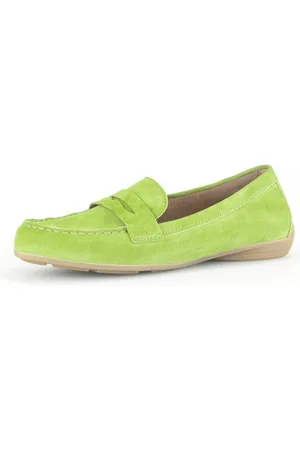 Gabor Dames, Schoenen, Groen, Maat: 38 EU Leer