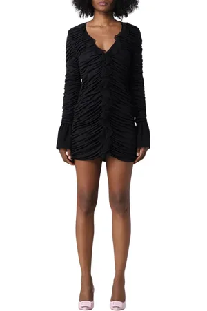 BLUMARINE Dames, Jurken, Zwart, Maat: S Viscose