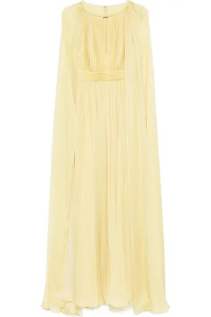 Elie saab Dames, Jurken, Geel, Maat: M