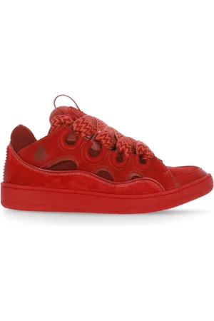 Lanvin Heren, Schoenen, Rood, Maat: 42 EU Katoen