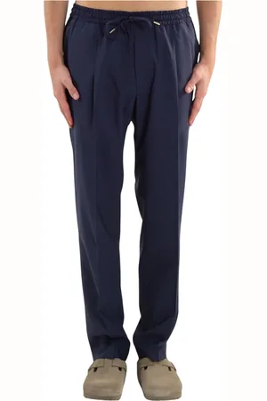 Briglia 1949 Heren, Broeken, Blauw, Maat: L Wol