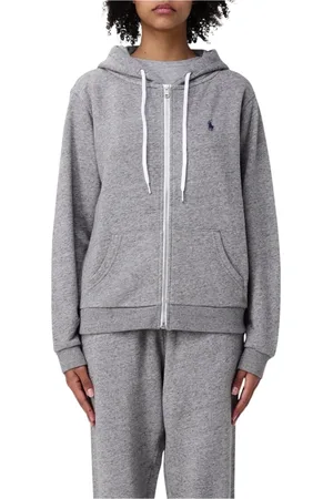 Ralph Lauren Dames, Sweatshirts & Hoodies, Grijs, Maat: S Katoen
