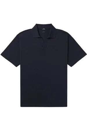Denham Heren, Tops, Blauw, Maat: 2XL Katoen