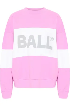 Ball Dames, Sweatshirts & Hoodies, Paars, Maat: S Katoen