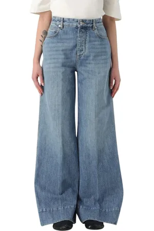 Bottega Veneta Dames, Jeans, Blauw, Maat: 3XS Katoen
