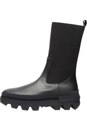 Moncler Dames, Schoenen, Zwart, Maat: 38 EU Leer