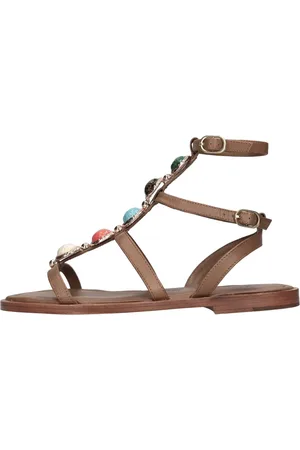 Emanuélle vee Dames, Schoenen, Bruin, Maat: 36 EU