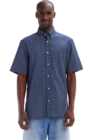 Eden Park Heren, Overhemden, Blauw, Maat: XL Katoen