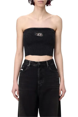Diesel Dames, Tops, Zwart, Maat: M