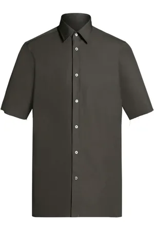 Maison Margiela Heren, Overhemden, Bruin, Maat: L