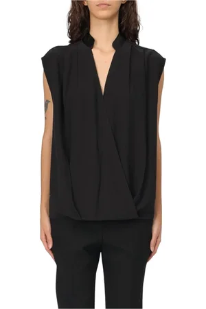 HUGO BOSS Dames, Tops, Zwart, Maat: XS Poliester