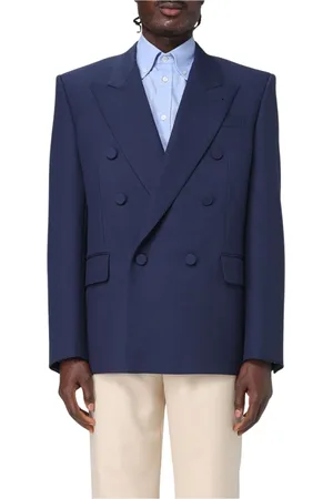 VALENTINO Heren, Jassen, Blauw, Maat: M Wol