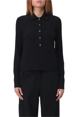 Pinko Dames, Tops, Zwart, Maat: XL Viscose