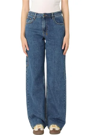 KSUBI Dames, Jeans, Blauw, Maat: W30 Katoen