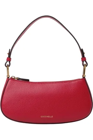 Coccinelle Dames, Tassen, Rood, Maat: ONE Size Leer