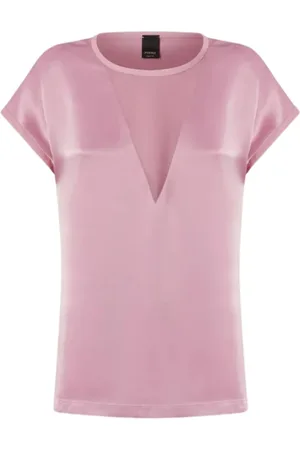 Pinko Dames, Blouses & Shirts, Roze, Maat: S