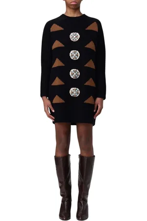 Max Mara Dames, Jurken, Zwart, Maat: M
