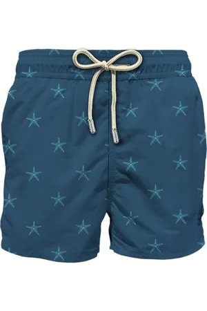 MC2 SAINT BARTH Heren, Badkleding, Blauw, Maat: L