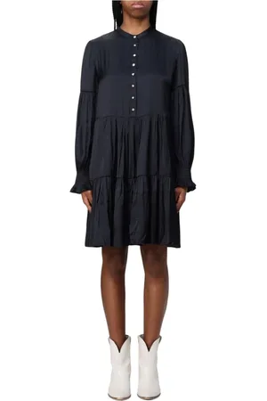 Zadig & Voltaire Dames, Jurken, Zwart, Maat: M Zijde