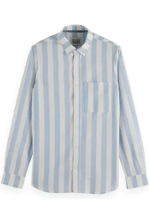 Scotch&Soda Heren, Overhemden, Veelkleurig, Maat: L Linnen