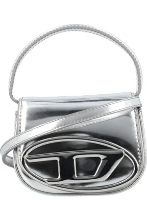Diesel Dames, Tassen, Grijs, Maat: ONE Size Leer
