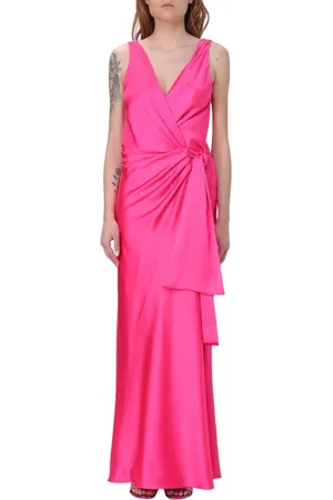 Pinko Dames, Jurken, Roze, Maat: M Zijde