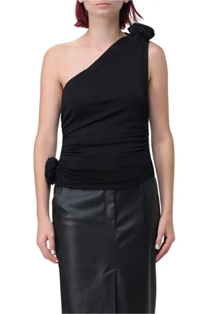 MAGDA BUTRYM Dames, Tops, Zwart, Maat: 2XS Jersey