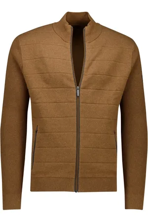 Bugatti Heren, Truien, Bruin, Maat: L