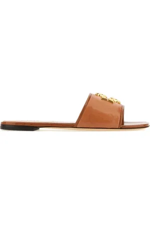 Tory Burch Dames, Schoenen, Bruin, Maat: 38 1/2 EU Leer