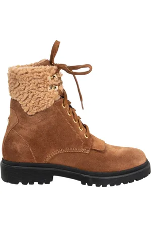 Moncler Dames, Schoenen, Bruin, Maat: 38 1/2 EU Suède