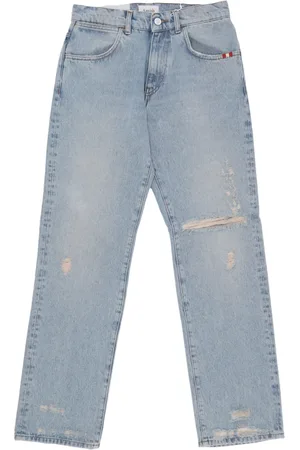 AMISH Heren, Jeans, Blauw, Maat: W34 Denim