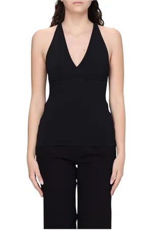 Max Mara Dames, Tops, Zwart, Maat: L Viscose