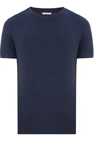 Moncler Heren, Tops, Blauw, Maat: L Katoen