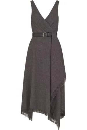 Dior Dames, Jurken, Grijs, Maat: M