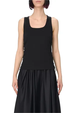 Burberry Dames, Tops, Zwart, Maat: XS Katoen