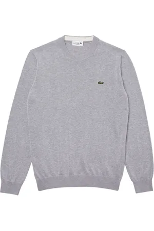 Lacoste Heren, Truien, Grijs, Maat: 2XL Katoen