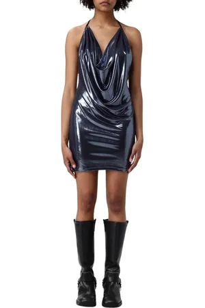 ANIYE BY Dames, Jurken, Blauw, Maat: XS