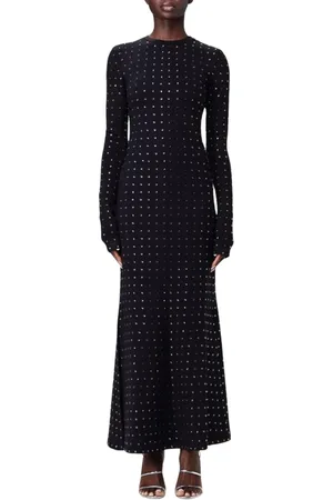 Sportmax Dames, Jurken, Zwart, Maat: M Viscose