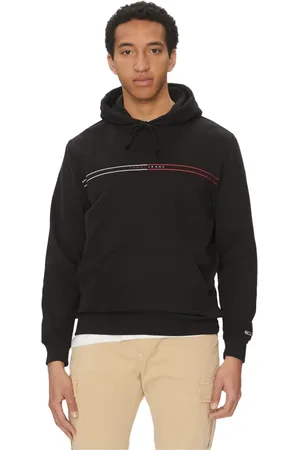 Tommy Hilfiger Heren, Sweatshirts & Hoodies, Zwart, Maat: 2XL Katoen