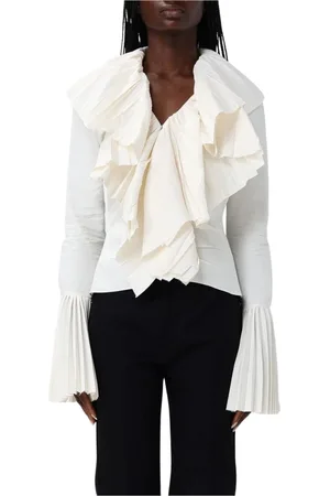 Alexander McQueen Dames, Blouses & Shirts, , Maat: S Katoen