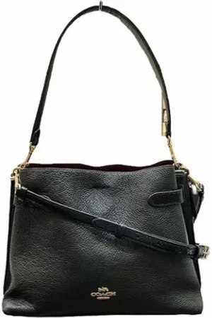 Coach Dames, Pre-owned, Zwart, Maat: ONE Size Leer