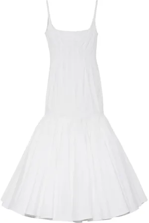 Jacquemus Dames, Jurken, Wit, Maat: S